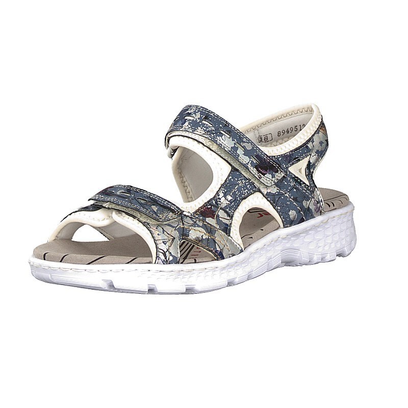 Sandália Rieker 67866-91 Para Mulher - Multicoloridas